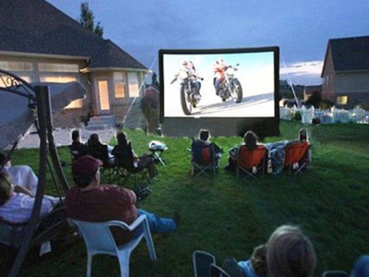 Backyard Movie Screens